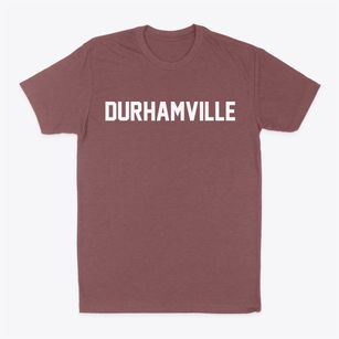 Durhamville New York Classic Block Classic Dad T-Shirt