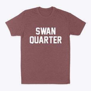 Swan Quarter North Carolina Classic Block Classic Dad T-Shirt
