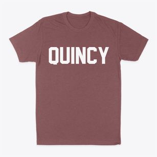 Quincy Massachusetts Classic Block Classic Dad T-Shirt