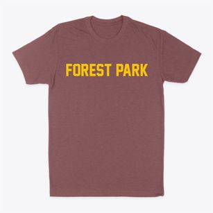 Forest Park Ohio Classic Block Classic Dad T-Shirt