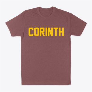 Corinth Arkansas Classic Block Classic Dad T-Shirt