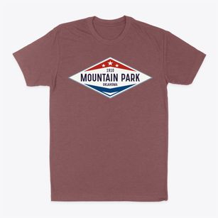 Mountain Park Oklahoma Diamond Star Classic Dad T-Shirt