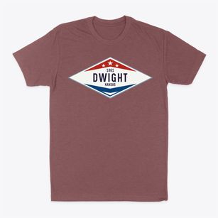 Dwight Kansas Diamond Star Classic Dad T-Shirt