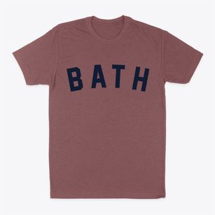 Bath Maine Classic Curve Classic Dad T-Shirt