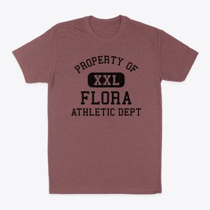 Flora Indiana Athletic Dept Classic Dad T-Shirt