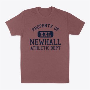 Newhall Iowa Athletic Dept Classic Dad T-Shirt