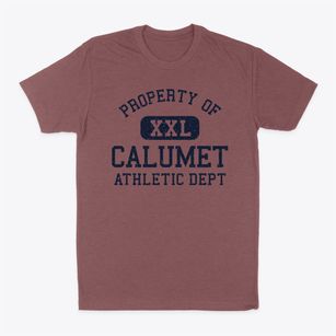 Calumet Michigan Athletic Dept Classic Dad T-Shirt