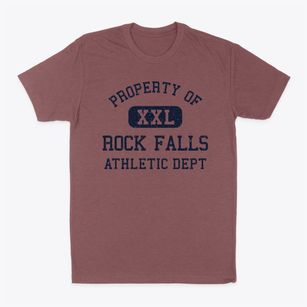 Rock Falls Illinois Athletic Dept Classic Dad T-Shirt