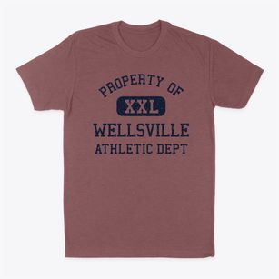 Wellsville New York Athletic Dept Classic Dad T-Shirt