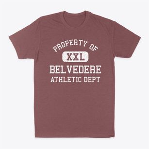 Belvedere South Carolina Athletic Dept Classic Dad T-Shirt