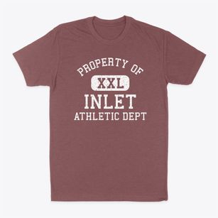 Inlet New York Athletic Dept Classic Dad T-Shirt