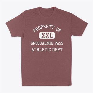 Snoqualmie Pass Washington Athletic Dept Classic Dad T-Shirt