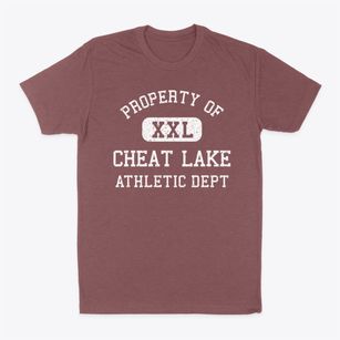 Cheat Lake West Virginia Athletic Dept Classic Dad T-Shirt