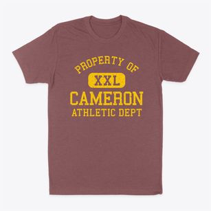 Cameron Wisconsin Athletic Dept Classic Dad T-Shirt
