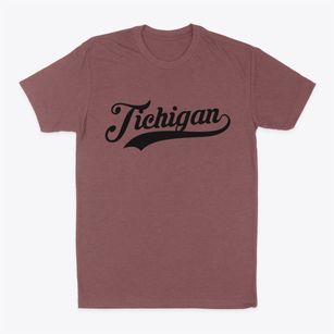 Tichigan Wisconsin Vintage Team Classic Dad T-Shirt