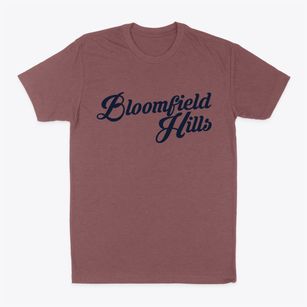 Bloomfield Hills Michigan Vintage Team Classic Dad T-Shirt