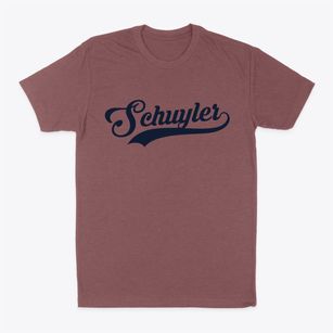 Schuyler New York Vintage Team Classic Dad T-Shirt