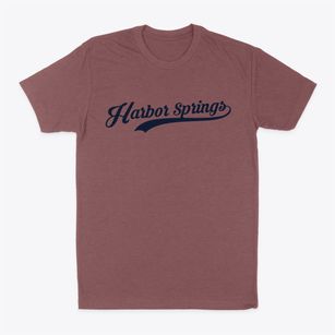 Harbor Springs Michigan Vintage Team Classic Dad T-Shirt