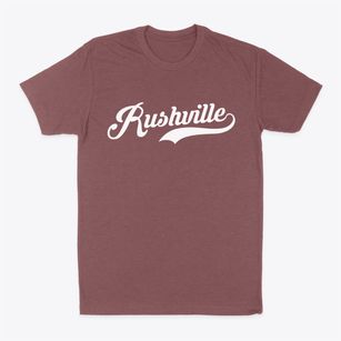 Rushville Indiana Vintage Team Classic Dad T-Shirt