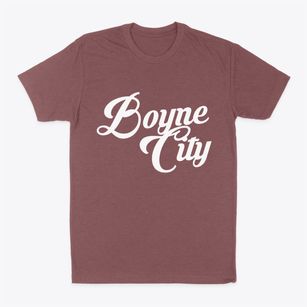 Boyne City Michigan Vintage Team Classic Dad T-Shirt
