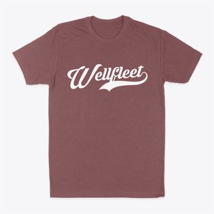 Wellfleet Massachusetts Vintage Team Classic Dad T-Shirt
