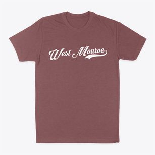 West Monroe Louisiana Vintage Team Classic Dad T-Shirt