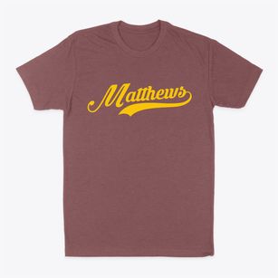 Matthews North Carolina Vintage Team Classic Dad T-Shirt