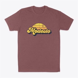 Modesto California Sublime Sunset Classic Dad T-Shirt