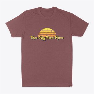 Cape May Court House New Jersey Sublime Sunset Classic Dad T-Shirt