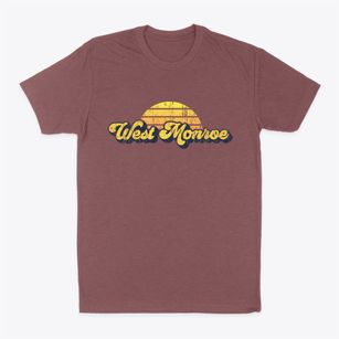 West Monroe New York Sublime Sunset Classic Dad T-Shirt