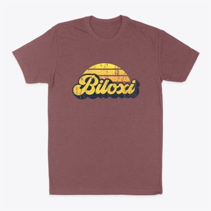Biloxi Mississippi Sublime Sunset Classic Dad T-Shirt
