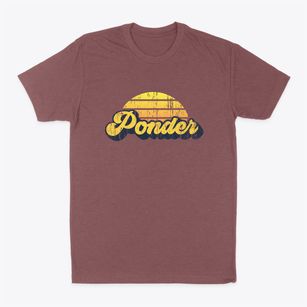Ponder Texas Sublime Sunset Classic Dad T-Shirt