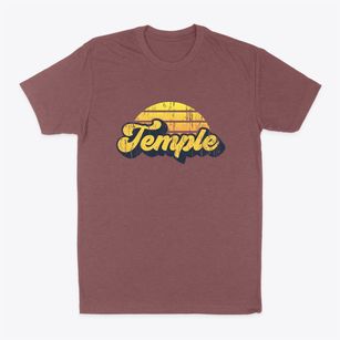 Temple New Hampshire Sublime Sunset Classic Dad T-Shirt
