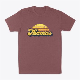 Thomas Oklahoma Sublime Sunset Classic Dad T-Shirt