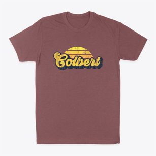 Colbert Oklahoma Sublime Sunset Classic Dad T-Shirt
