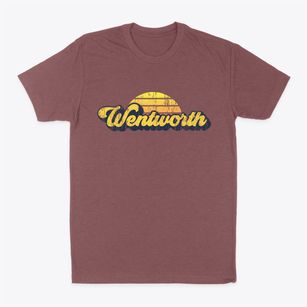 Wentworth New Hampshire Sublime Sunset Classic Dad T-Shirt