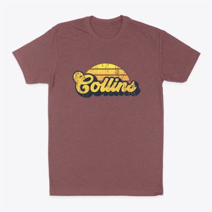 Collins Georgia Sublime Sunset Classic Dad T-Shirt