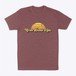 North Druid Hills Georgia Sublime Sunset Classic Dad T-Shirt