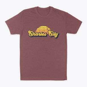 Charles City Virginia Sublime Sunset Classic Dad T-Shirt