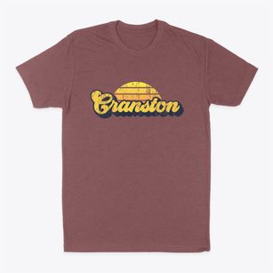 Cranston Rhode Island Sublime Sunset Classic Dad T-Shirt