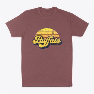 Buffalo New York Sublime Sunset Classic Dad T-Shirt