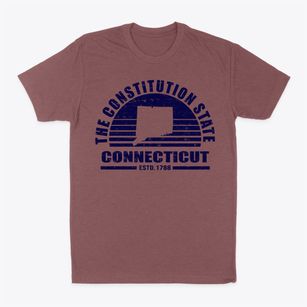  Connecticut Sunset Classic Dad T-Shirt
