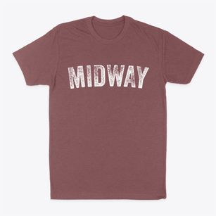 Midway Alabama Timeless Retro Classic Dad T-Shirt