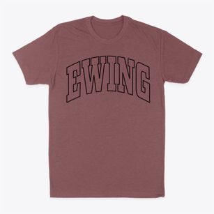 Ewing Kentucky Trendy Block Classic Dad T-Shirt