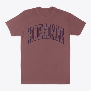 Hopedale Massachusetts Trendy Block Classic Dad T-Shirt