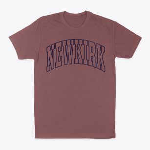 Newkirk Oklahoma Trendy Block Classic Dad T-Shirt