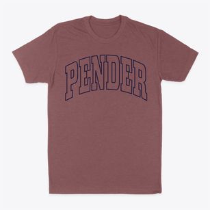 Pender Nebraska Trendy Block Classic Dad T-Shirt