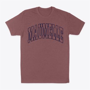 Maumelle Arkansas Trendy Block Classic Dad T-Shirt