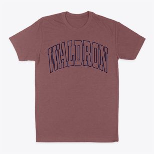 Waldron Kansas Trendy Block Classic Dad T-Shirt