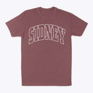 Sidney Montana Trendy Block Classic Dad T-Shirt